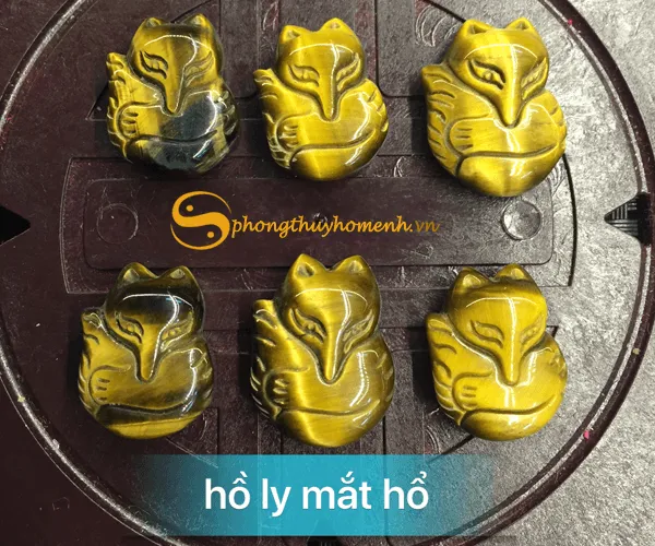 Hồ Ly Đá Mắt Hổ Vàng